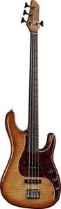 ELEKTRISCHER BASS 4 SAITEN AIR 800 MUSA BASS HONEY BURST EKO AIRBASS-MUSA800-H - Bild 1 von 4