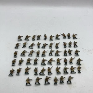 15mm WW2 / Metal castings - british Infantry Soldiers X 56 In Total Painted - Picture 1 of 20