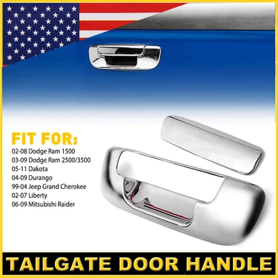 Para 06-09 Mitsubishi Raider Manija Puerta Trasera Accesorios Lado Trasero 1x Foto 1 de 4