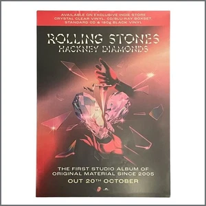 Rolling Stones Hackney Diamonds 2023 Promotional Poster (UK) - Picture 1 of 1