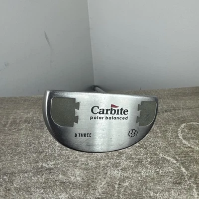 Carbite Polar Balanced B Three Brass Balls RH Putter Golf Pride - Image 1 of 4