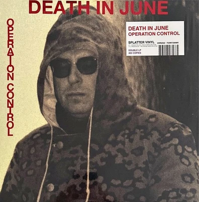 Death In June – Operation Control 2 LP SPLATTER COLORED VINYL SEALED NEW RECORD - Image 1 of 3
