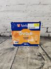 Verbatim 10-Disc Slim Case 4.7GB 16x 120Min Blank Disc DVD-R 95099 26-3