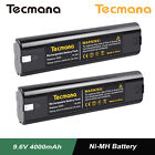 2X 9.6V 4Ah Ni-Mh Battery For Makita 9000 9001 9002 9033 9034 191681-2 632007-4