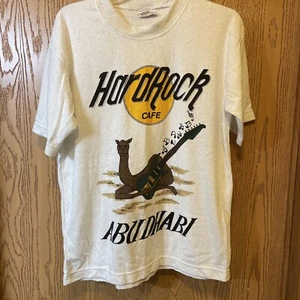T-shirt vintage G&G Adult Hardrock Abu Dhabi taglia large/extra large M146-19 - Foto 1 di 8