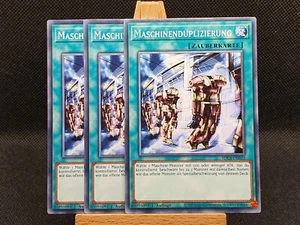 Yu-Gi-Oh! 3x Maschinenduplizierung PLAYSET SDCS NEAR MINT DEUTSCH 1.Auflage - Bild 1 von 1