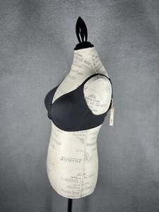 Skims Fits Everybody T-Shirt Demi Bra Black Underwire Bra #2294 Size 40D NWT - Picture 1 of 10