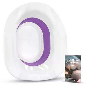 Fivona Sitz Bath Soak Seat for Postpartum and Hemorrhoids Care - Yoni Steam Seat - Picture 1 of 7