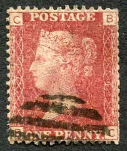 SG43 Penny Plate 174 (BC) Fine Used Clear Profile - Picture 1 of 1