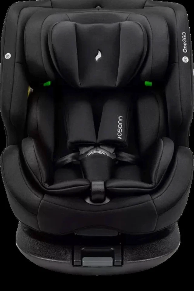 Osann One360 S i-Size all black Kindersitz Isofix ECE R129/03 40-150cm -OVP-