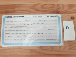 New Old Strock - Mecanorma - Symbols - CS 239 -Transfer Card (A) - Picture 1 of 2