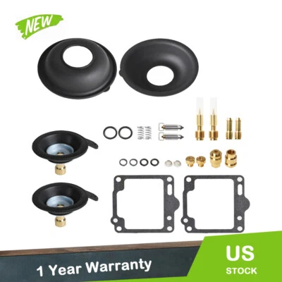 Kit reparación carburador diafragma para Yamaha XV750 Virago XV 750 1988-1997 Foto 1 de 4