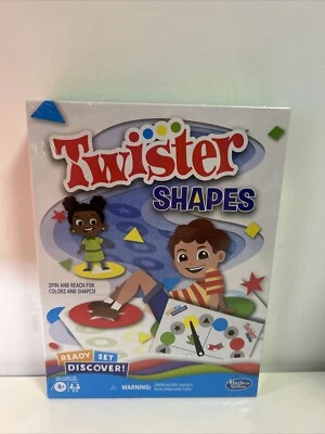 NUEVO - Hasbro Ready Set Discover Twister Shapes Juego, Juego para Niños A partir de 4 años Foto 1 de 4