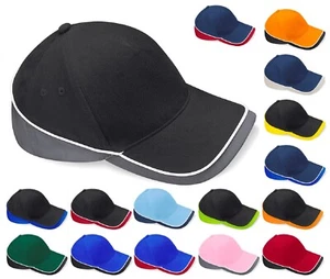 Beechfield per Team 100% Spazzolato Cotton Twill SPORTS Cappello da Baseball - Foto 1 di 34