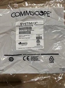 SYSTIMAX GIGASPEED XL GS8E STRANDED MODULAR PATCH CORD 3FT DARK GRAY GS8E-DG-3FT - Picture 1 of 2