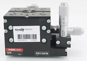 Thorlabs RB13M/M 3 axis XYZ RollerBlock stage - Tested! - Picture 1 of 4