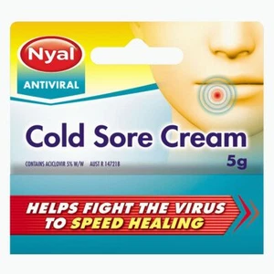 NYAL ANTIVIRAL COLD SORE CREAM 5G - ANTIBACTERIAL 10G - Picture 1 of 1