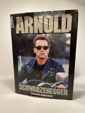 Arnold Schwarzenegger by Brooks Robards - Large HBDJ Book 1992 1st edition