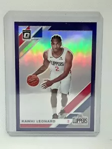 Kawhi Leonard 2019-20 Donruss Optic NBA - #30 PURPLE - Los Angeles Clippers - Picture 1 of 2