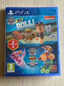 PAW Patrol On A Roll Mighty Pups 2 in 1 Doppelpack NEU SEALED PS4 PlayStation 4 - Bild 1 von 2