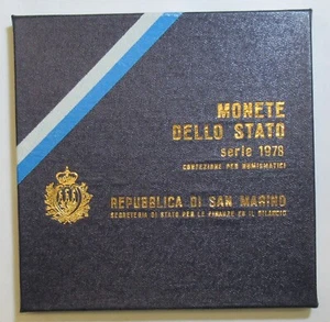 SAN MARINO DIVISIONALE 1978 FDC - Picture 1 of 2