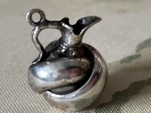 WUNDERSCHÖNER JEWELART STERLING CHARM/ANHÄNGER, KRUG - Bild 1 von 10