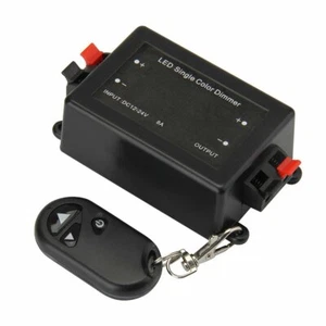 DC 12V 24V 8A RF dimmer switch controller 3528 5050 SMD LED Strips single colour - Picture 1 of 9