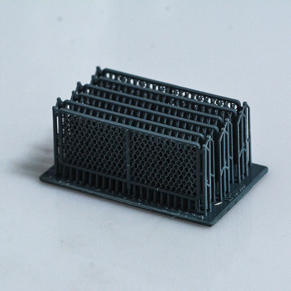 SSMODEL 1:64 Diorama Fence Wall Model Isolation Net Railway Fence 6pcs - Image 1 of 1