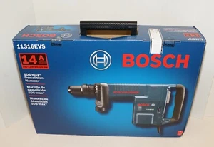 BOSCH 11316EVS SDS MAX 14AMP PROFESSIONAL DEMOLITION HAMMER 900-1890 BPM GPM - Picture 1 of 7