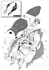 Decal "MV" per cupolino MV Agusta 800090316 - Foto 1 di 1