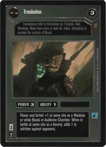 Trandoshan (Jabba's Palace) | Decipher Star Wars CCG | NM/LP - Picture 1 of 1