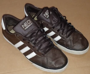 Adidas NEO Leather Brown Men's Trainers UK Size 11 Art No: G53742 - Picture 1 of 5