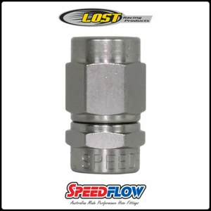 Speedflow -3 AN Female to -3 AN Female Straight Swivel Fitting Steel 131-03-S - Picture 1 of 1