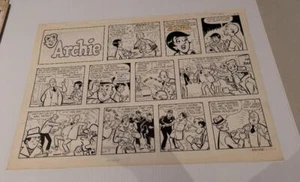 Archie 1976 Sunday Page Art - Bild 1 von 3