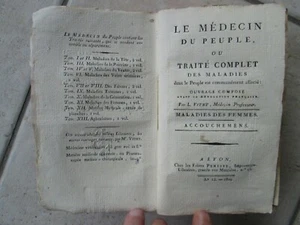 LE MEDECIN DU PEUPLE : MALADIES DES FEMMES / ACCOUCHEMENTS, 1804. - Picture 1 of 12