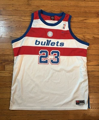 Nike Men’s NBA Michael Jordan Bullets Swingman Jersey 4XL - Image 1 of 4