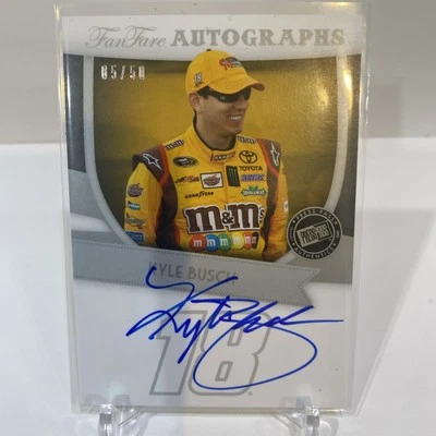 Kyle Busch 2012 Press Pass Fanfare  Auto /50! - Image 1 of 4
