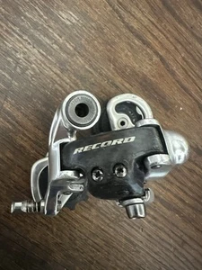 CAMPAGNOLO RECORD TITANIUM REAR DERAILLEUR MECH 10 SPEED ALLOY CAGE VGC - Picture 1 of 12