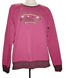 SUDADERA PATAGONIA CONQUISTAR LO INÚTIL CONSTRUIDA PARA SOPORTAR MUJER UNISEX XL - Imagen 1 de 14