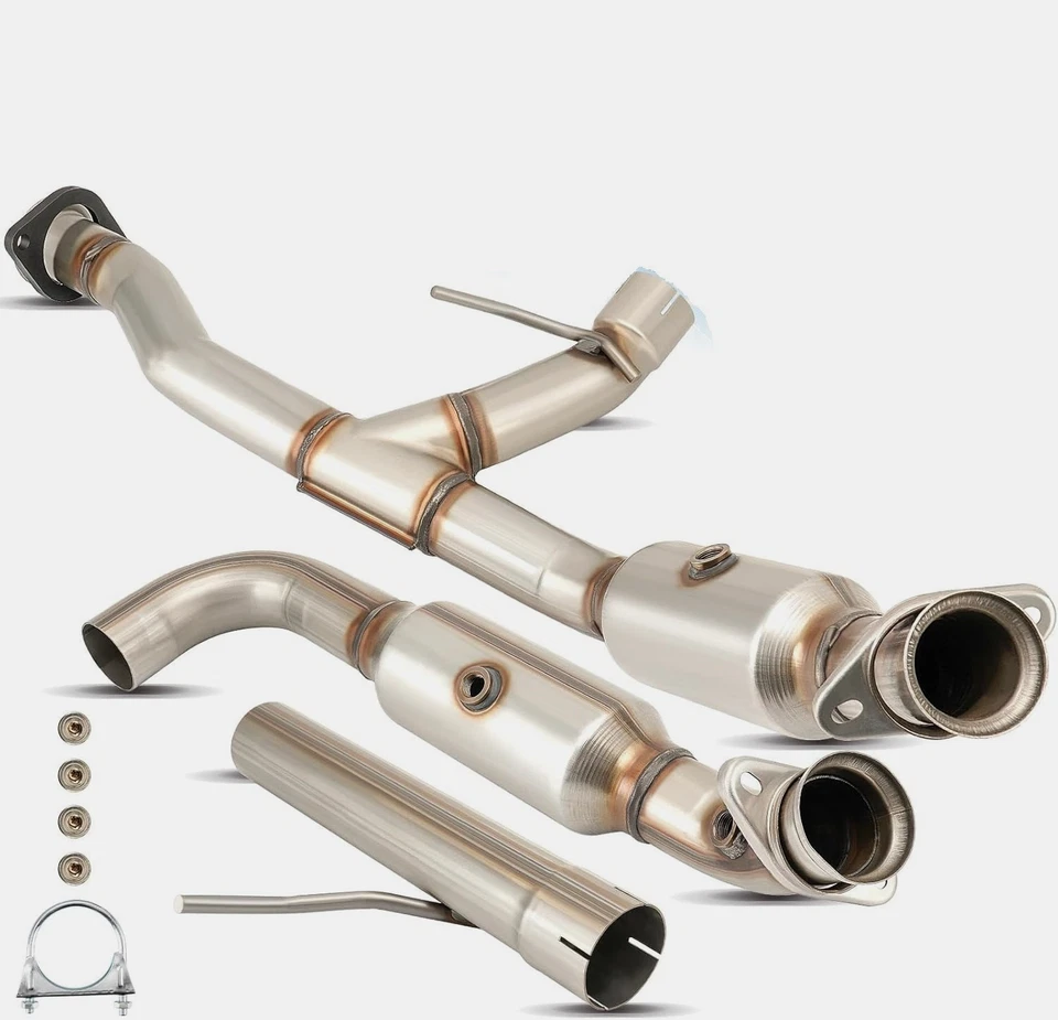 FITS : 2007-2014 FORD Expedition  5.4L  Y-Pipe & Catalytic Converter H/D Foto 1 de 1