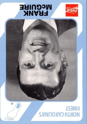 1989 Collegiate Collection North Carolina's Finest Frank McGuire Basketball Card - Image 1 of 2