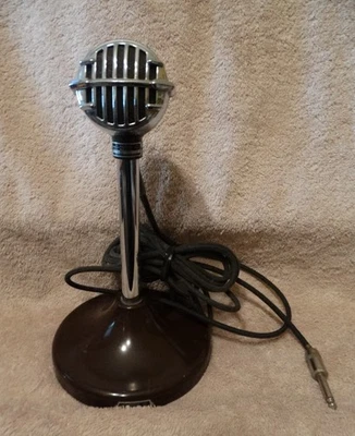Vintage Astatic W-30 Microphone W/ Cord - Image 1 of 4