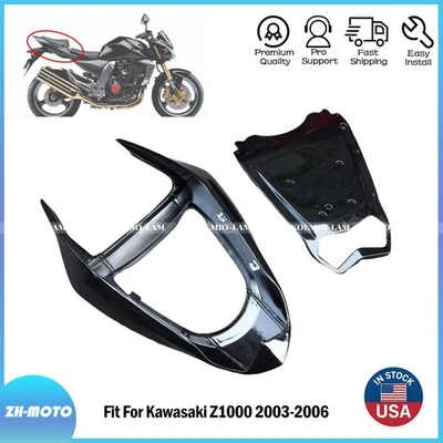 Ajuste para Kawasaki Z1000 2003-2006 carenado trasero asiento capó carrocería piezas 04 05 Foto 1 de 4
