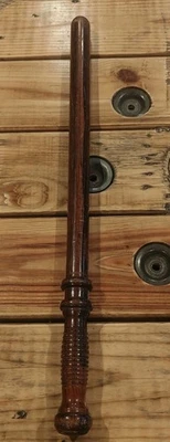 Vintage 1950s/60s Wood Police Nightstick Baton Billy Club 24" - Image 1 of 4