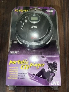 JVC XL-PG37 BK Portable Personal CD Player Anti-Shock Protection Black 16797795 - Picture 1 of 4