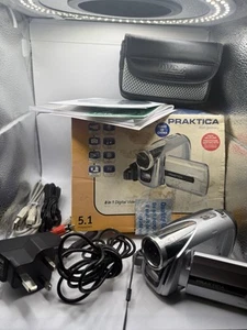 Praktica DVC50 Digital Video Camcorder 5.1mp Tested Working No Battery Boxed - Picture 1 of 8