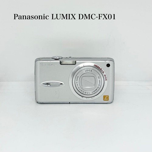 Panasonic LUMIX DMC-FX01 Digital Camera Pink Compact Used