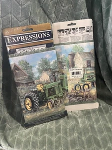 2 Pkgs Expressions Wallpaper Border 5 Yards each Tractor Design - Picture 1 of 1