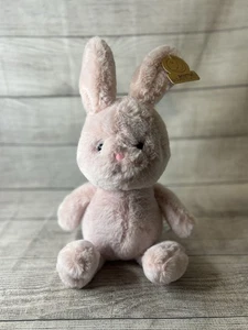 Peluche Animal Adventure Bunny Rabbit 12" Blanco Rosa - Imagen 1 de 3
