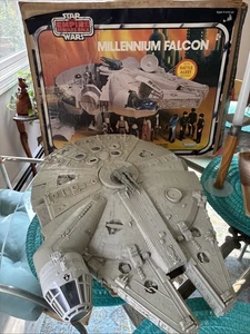 Vintage Star Wars Millennium Falcon Fahrzeug mit Box 1979 Kenner - Bild 1 von 8